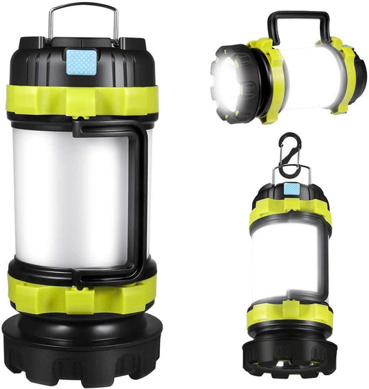 Outdoor Emergency Camping Light Flashlight Rechargeable Battery Power